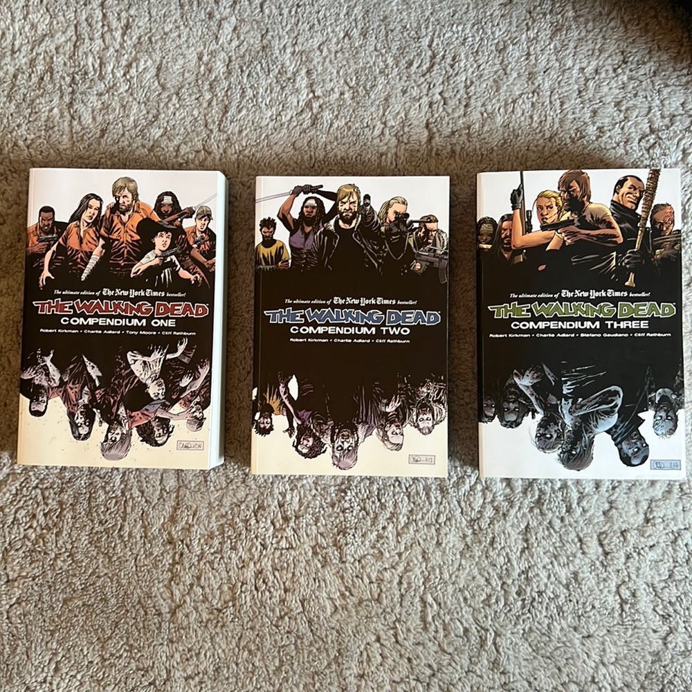 The Walking Dead Compendium 1-3 Set